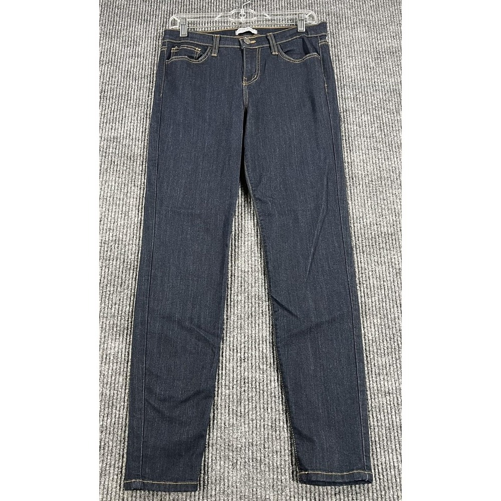 Judy Blue Jeans Womens 11/30 Dark Wash Mid Rise Skinny Stretch Denim Made USA